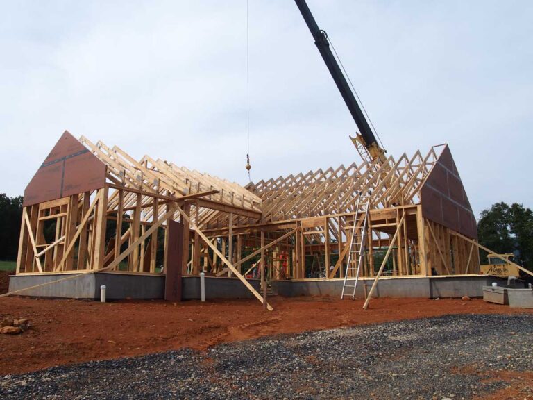 Timberbuilt Construction Virginia custom home project