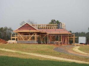 Timberbuilt Construction Virginia custom home project